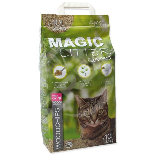 Kočkolit Magic Litter Woodchips 2,5 kg 10l