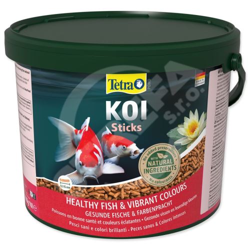 Krmivo Tetra Pond Koi Sticks 10l