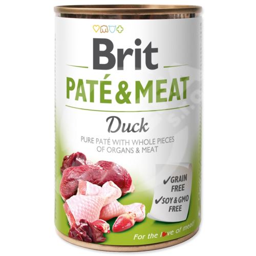 Konzerva BRIT Paté & Meat Duck 400 g