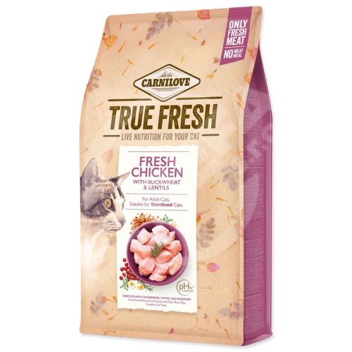 Krmivo Carnilove Cat True Fresh Chicken 340 g