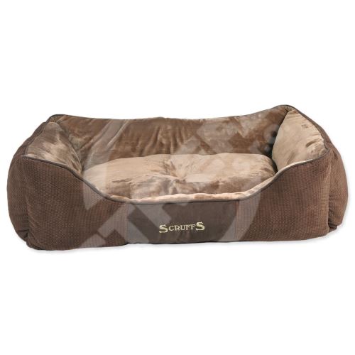 Pelech Scruffs Chester Box Bed čokoládový XL 90x70cm