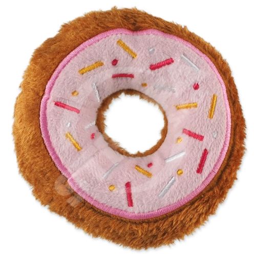 Hračka Dog Fantasy donut růžový 12,5cm