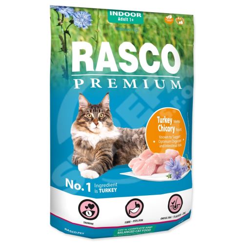 Krmivo Rasco Premium Indoor krůta s kořenem čekanky 0,4kg