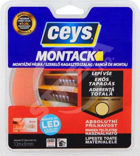 Páska oboustranná montážní CEYS - MONTACK