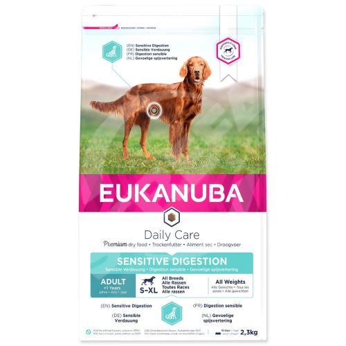 Krmivo EUKANUBA Daily Care Sensitive Digestion 2,3kg