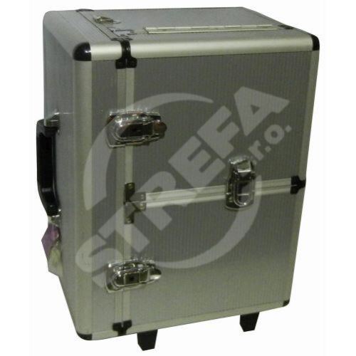 Kufr na nářadí Al hliníkový 420x260x330mm ALUMATE + ABS PVC lišty
