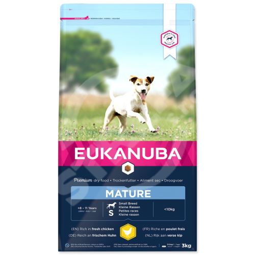 Krmivo EUKANUBA Mature Small 3kg