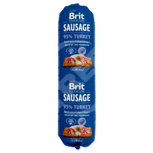 Salám BRIT Premium Dog Sausage Turkey 800 g