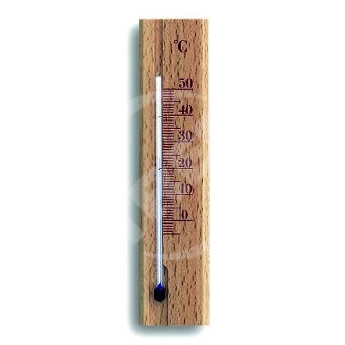 Pokojový teploměr dřevěný 15cm