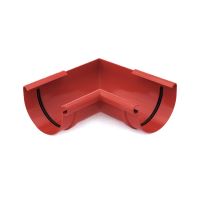 BRYZA Roh žlabu vnitřní plastový Ø 75 mm, Červená RAL 3011