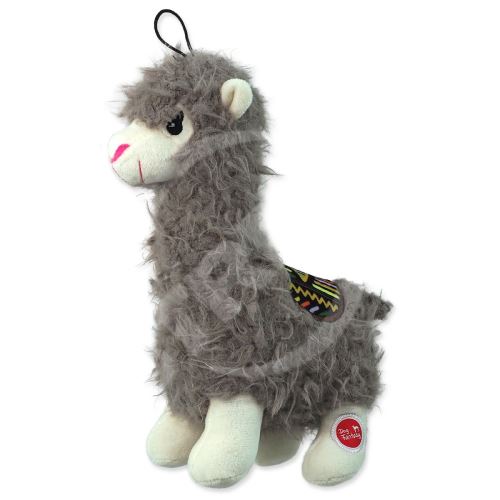 Hračka Dog Fantasy Stuffed Toy lama pískací mix barev 26cm