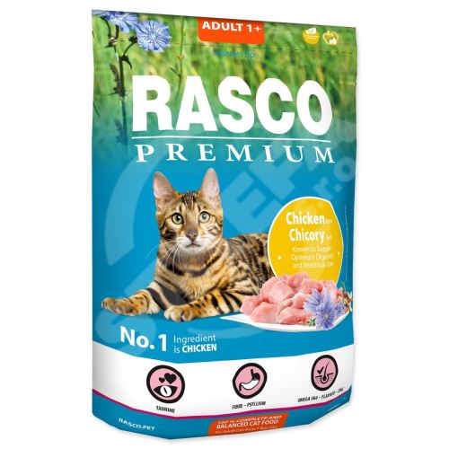 Krmivo Rasco Premium Adult kuře s kořenem čekanky 0,4kg