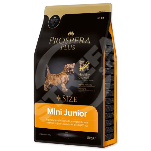 Krmivo Prospera Plus Mini Junior kuře s rýží 8kg