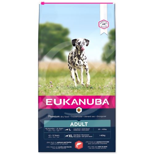 Krmivo EUKANUBA Adult Large & Giant Salmon 12kg