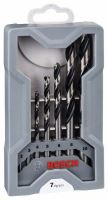 BOSCH 7dílná sada spirálových vrtáků HSS PointTeQ Mini X-Line 2608577347