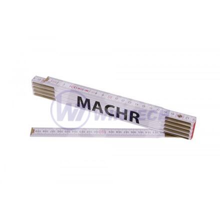 Skládací 2m MACHR (PROFI,bílý,dřevo) / balení 1 ks